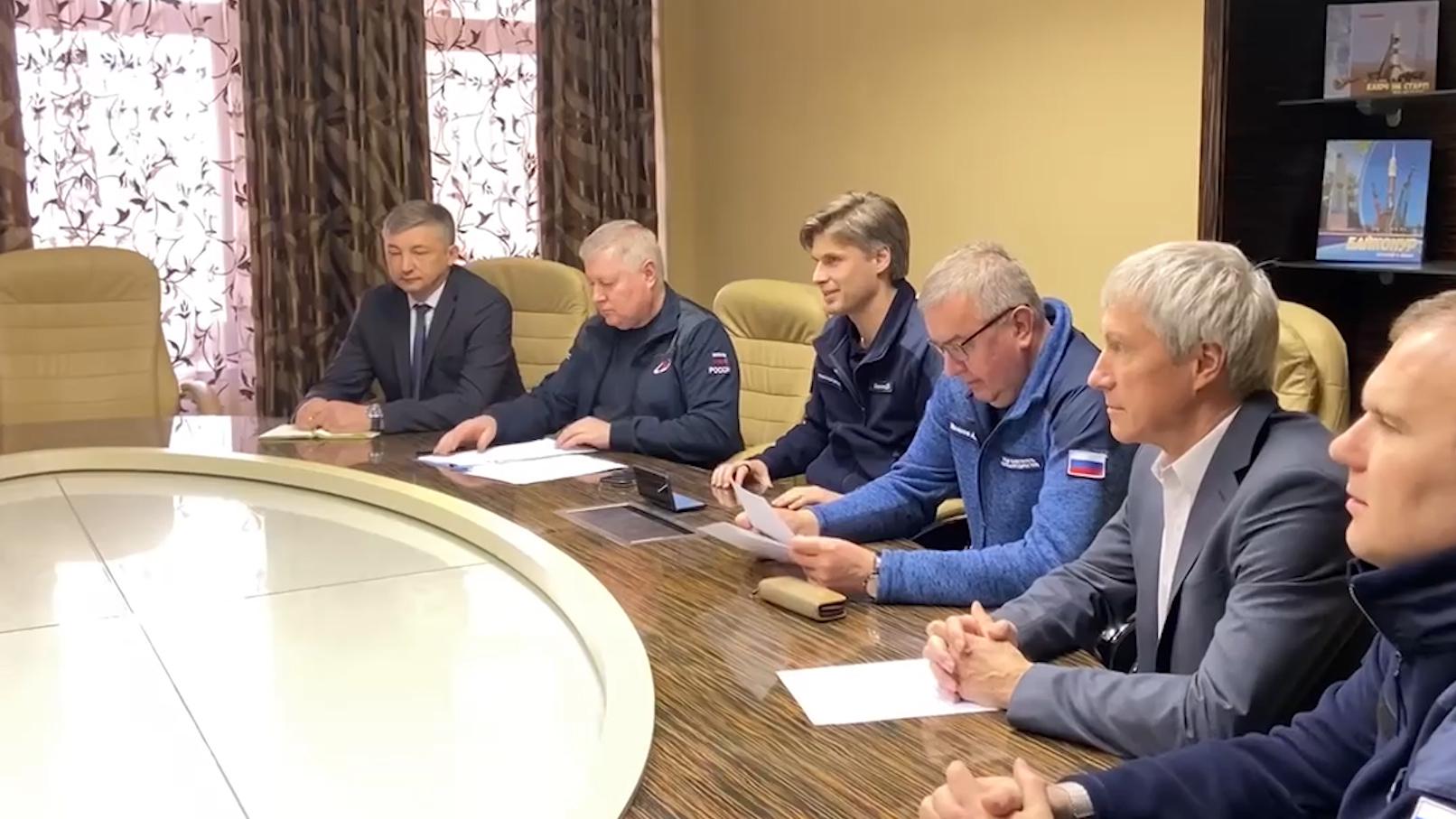 Переговоры «Роскосмоса» и NASA на Байконуре. Видео