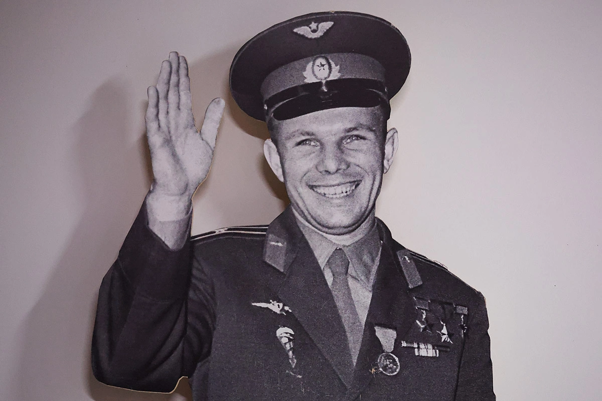 Юрий Гагарин стал первым человеком в космосе