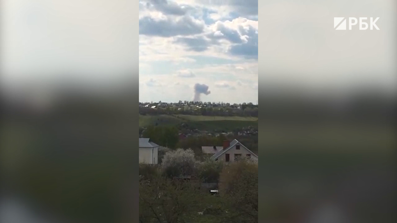 Белгородский губернатор сообщил о пожаре на территории объекта Минобороны