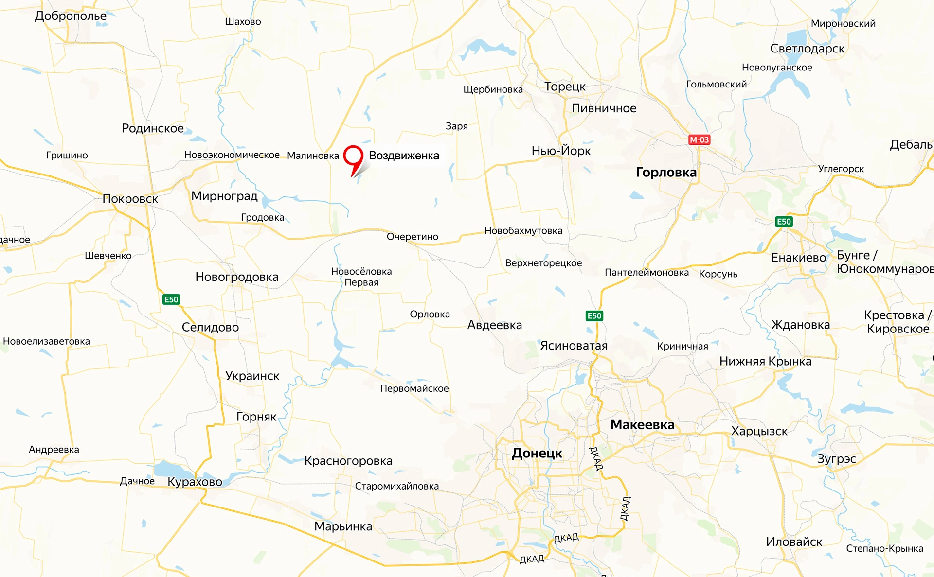 сервис «Яндекс.Карты»