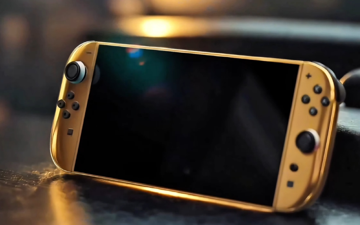 Золотая Nintendo Switch 2