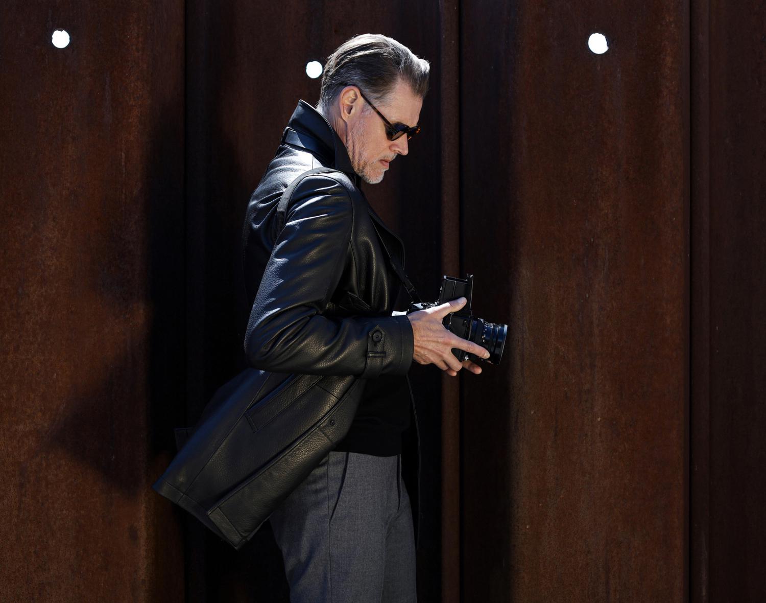 Плащ из кожи ягненка, BML, 178 400 руб.