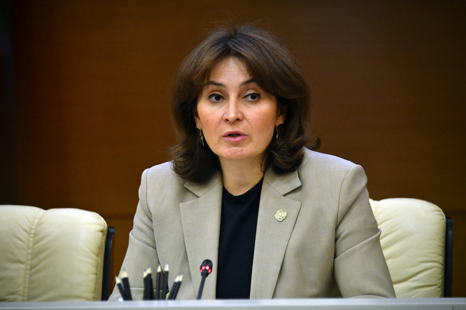 Фото: пресс-служба раиса РТ (на фото Лейла Фазлеева)