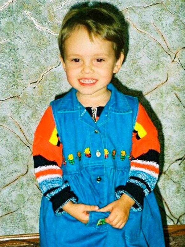 Стася Милославская в детстве