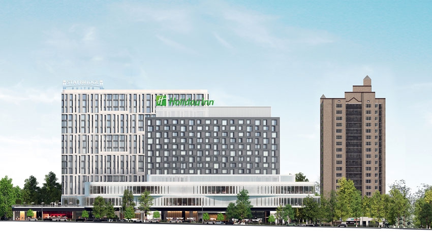 На месте гостиницы «Спутник» в Москве построят два отеля и торговый центр