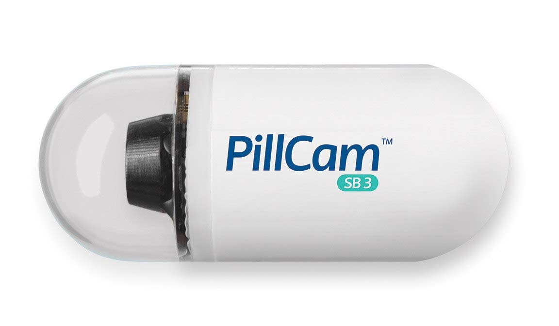 PillCam&nbsp;&mdash; проглатываемое устройство для эндоскопии, которое в течение 8 часов передает снимки кишечника на записывающее устройство, а затем выходит из организма естественным путем