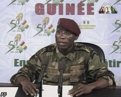Организатор переворота в Гвинее объявил себя лидером страны