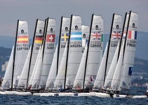 Во Франции стартовала регата в олимпийских классах яхт