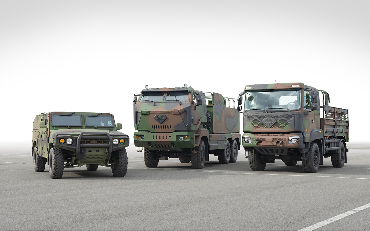 Kia разработает военный внедорожник и армейские грузовики