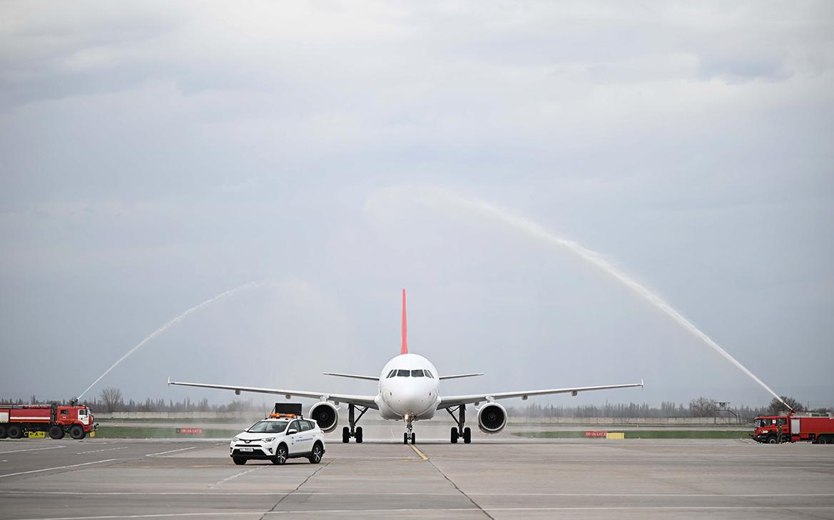Киргизия заменила борт № 1 с Ту-154М на Airbus A320