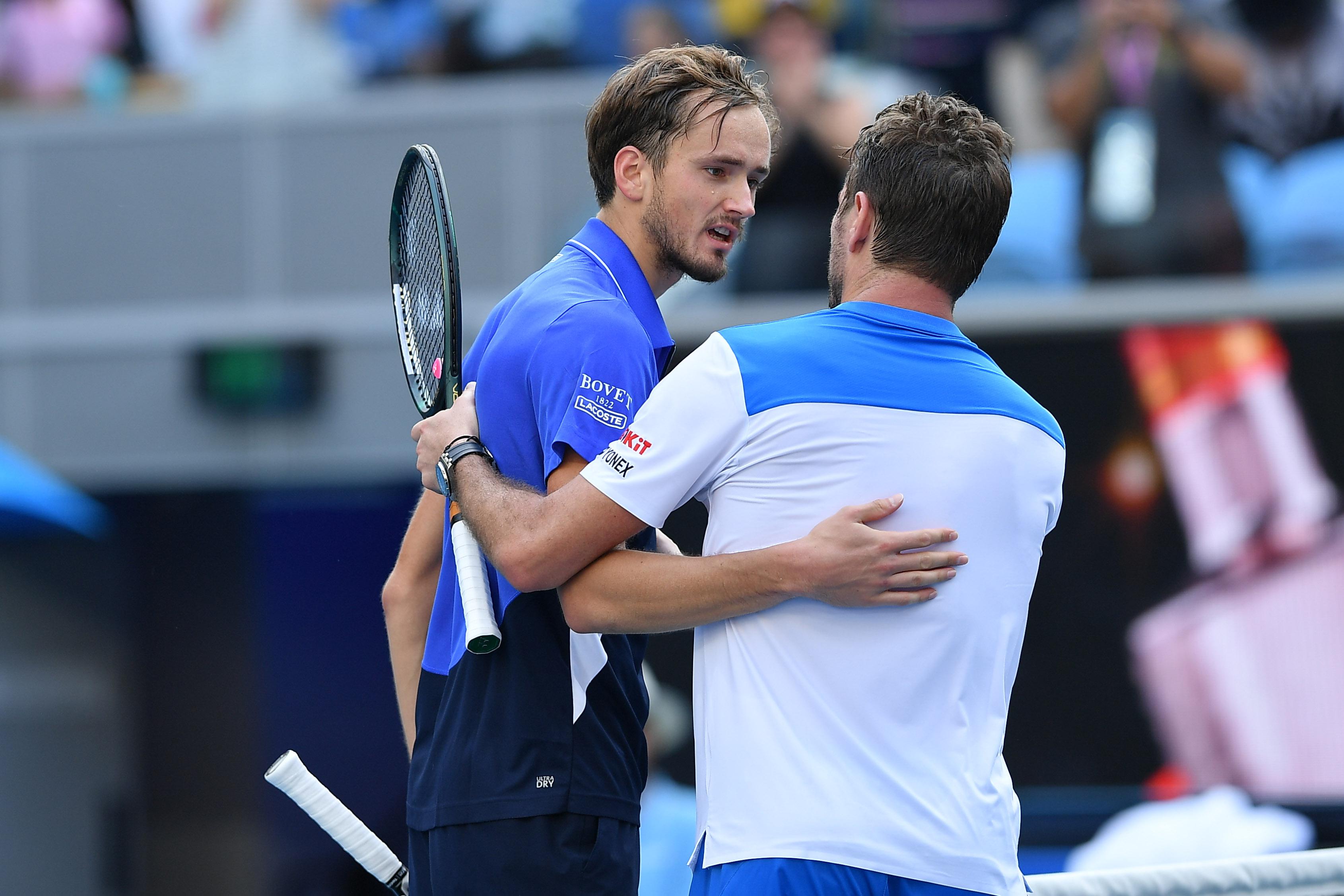 Даниил Медведев и Стэн Вавринка