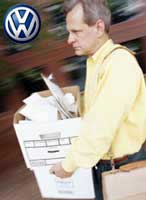 Volkswagen отправляет рабочих в принудительный отпуск