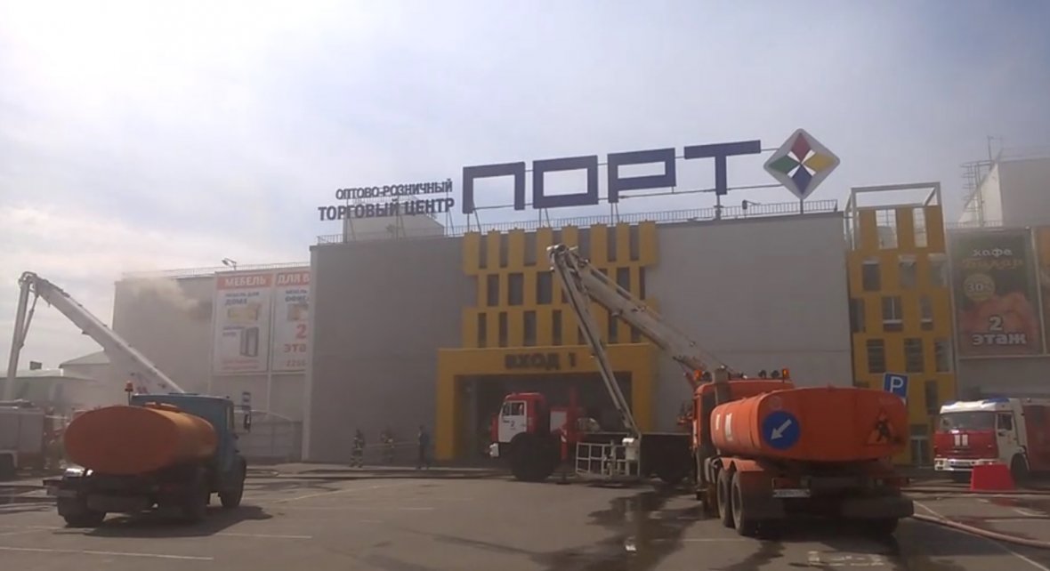 Пострадавший от пожара ТЦ «Порт» в Казани восстановят за 2 месяца