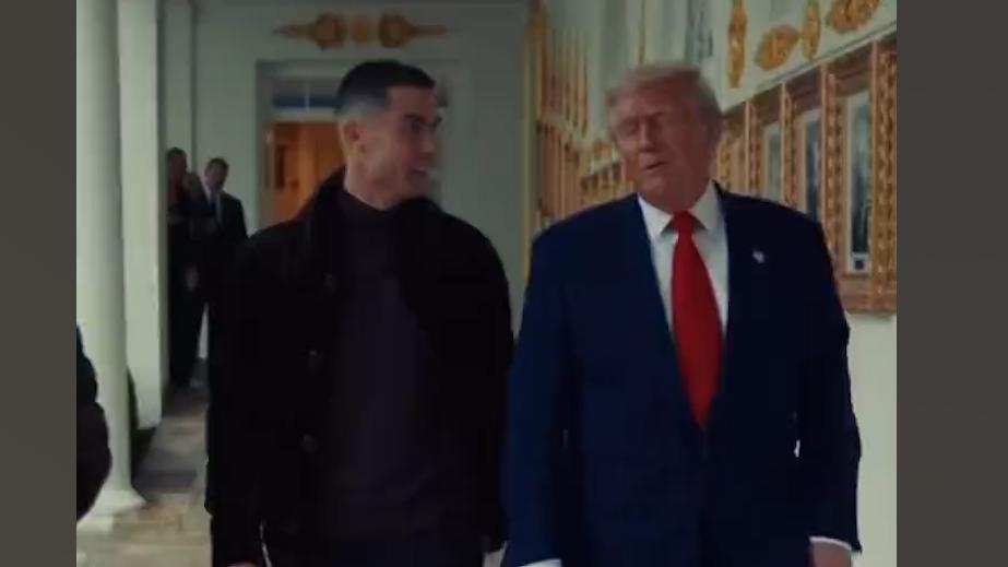 Трамп опубликовал сгенерированное ИИ видео с Роналду
