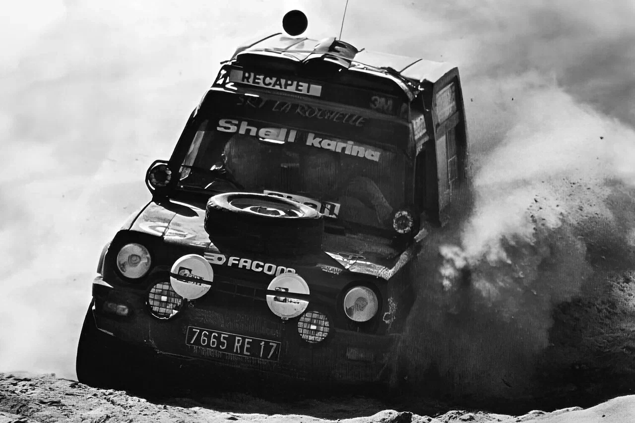 Rancho и сама гонялась в легендарном африканском марафоне, причем в первом 1979 года, где ехали заодно и пять машин Lada Niva