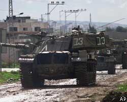 Израильские танки вошли в палестинский город