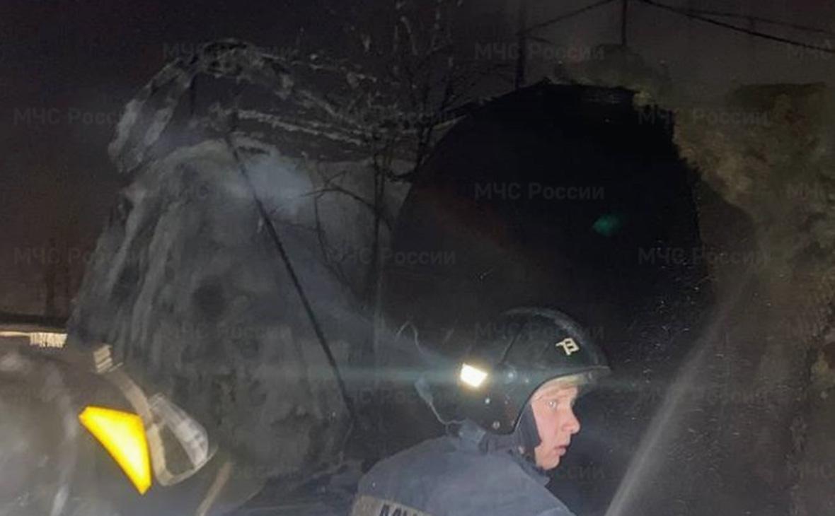 В Подмосковье произошел пожар на химзаводе