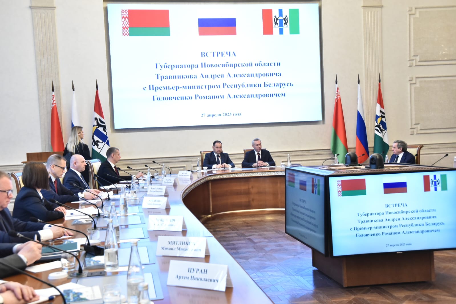 Премьер-министр Белоруссии высоко оценил сотрудничество с регионом
