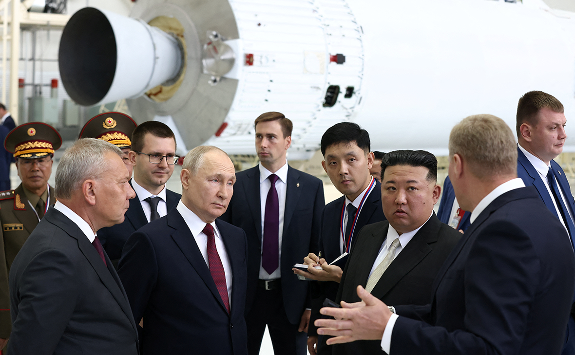 Владимир Путин и Ким Чен Ын посещают космодром &laquo;Восточный&raquo;