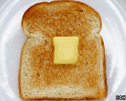 Учёные опровергли "закон бутерброда"