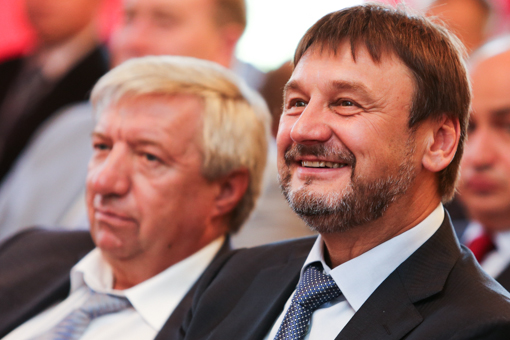 Владимир Лебедев (справа) задекларировал&nbsp;​4,687 млн рублей годового дохода