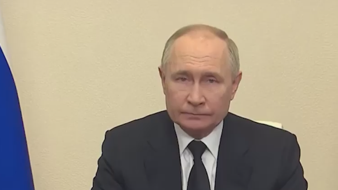 Обращение Путина из-за теракта в «Крокус Сити Холле». Видео