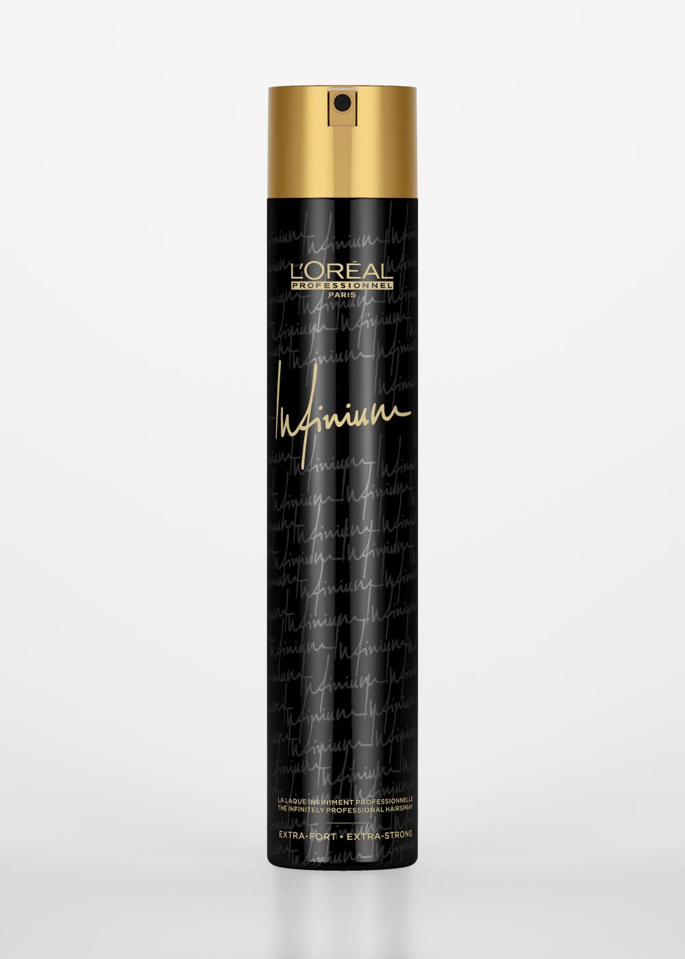 Лак для волос Infinium crystal extra strong, L&#39;Oreal Professionnel Paris, цена по запросу (салон &laquo;Прическин&raquo;)