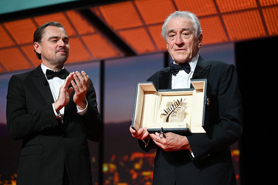 Роберт Де Ниро на церемонии вручения «Золотой пальмовой ветви», 2025 год