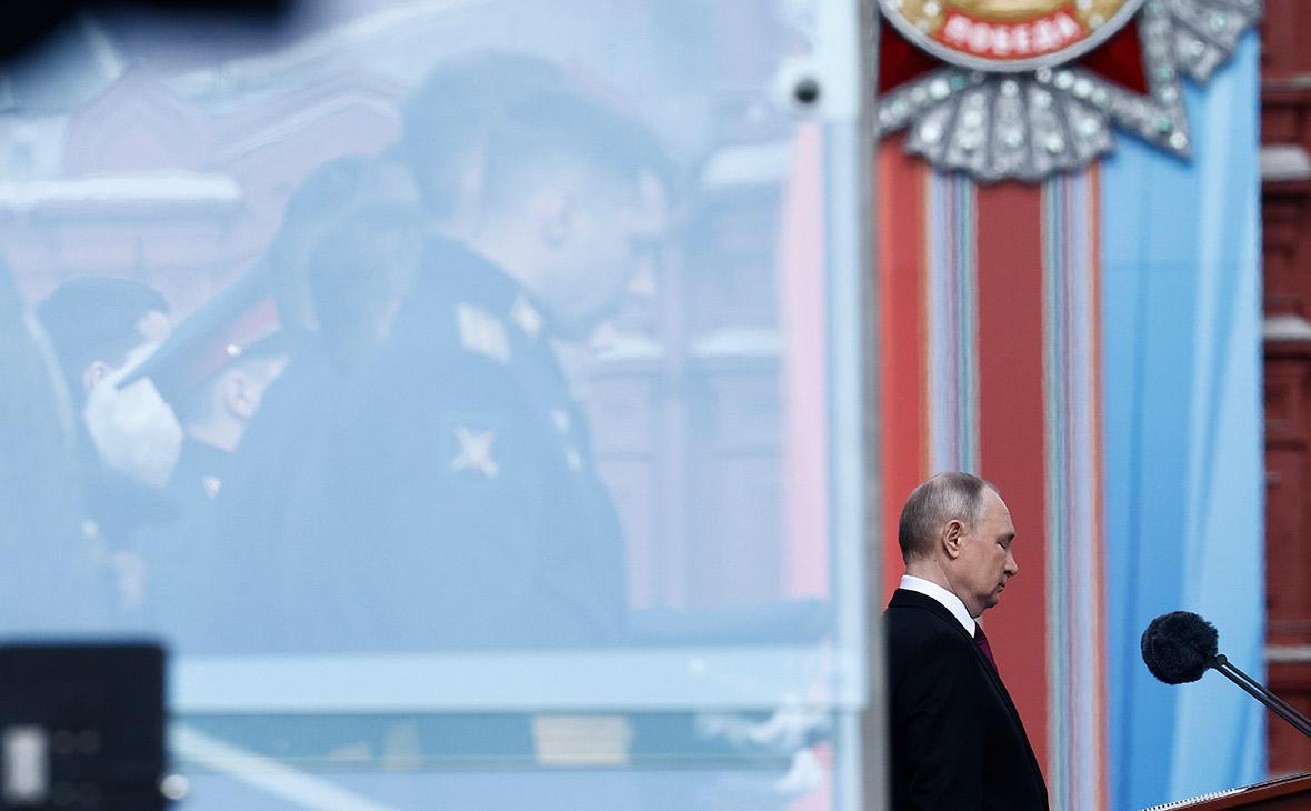 Владимир Путин на параде Победы