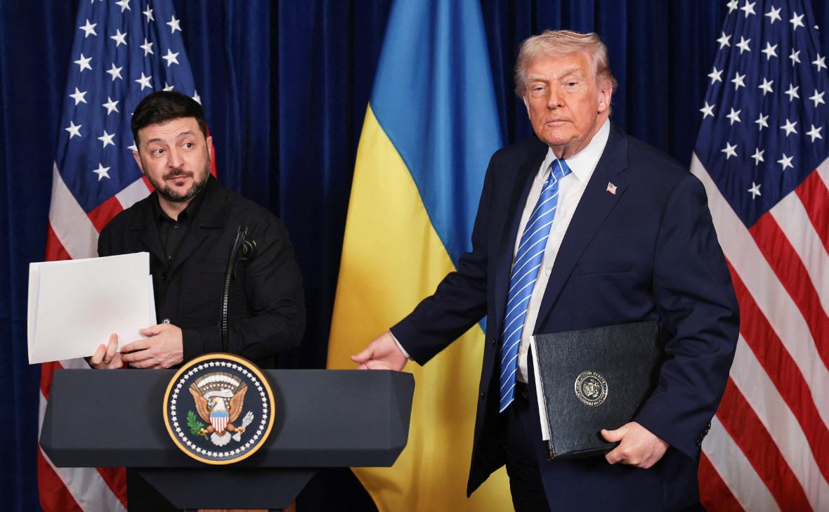 Владимир Зеленский и Дональд Трамп