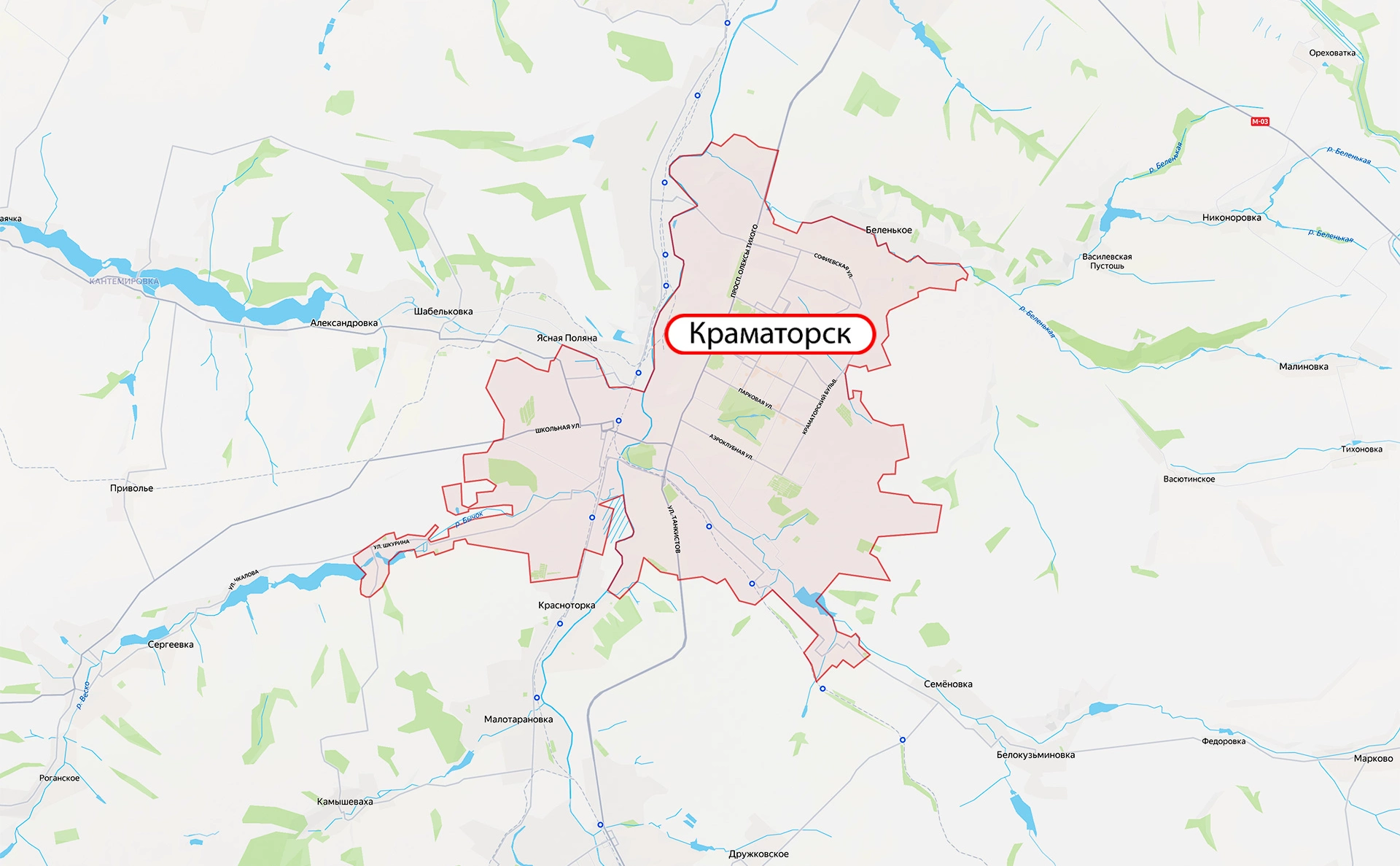 сервис «Яндекс.Карты»