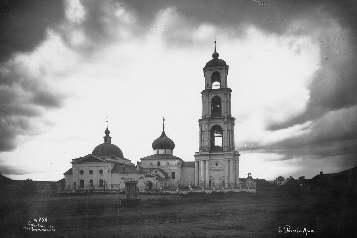 Георгиевский собор в г. Юрьев-Польский. И. Ф. Барщевский. 1880-е годы