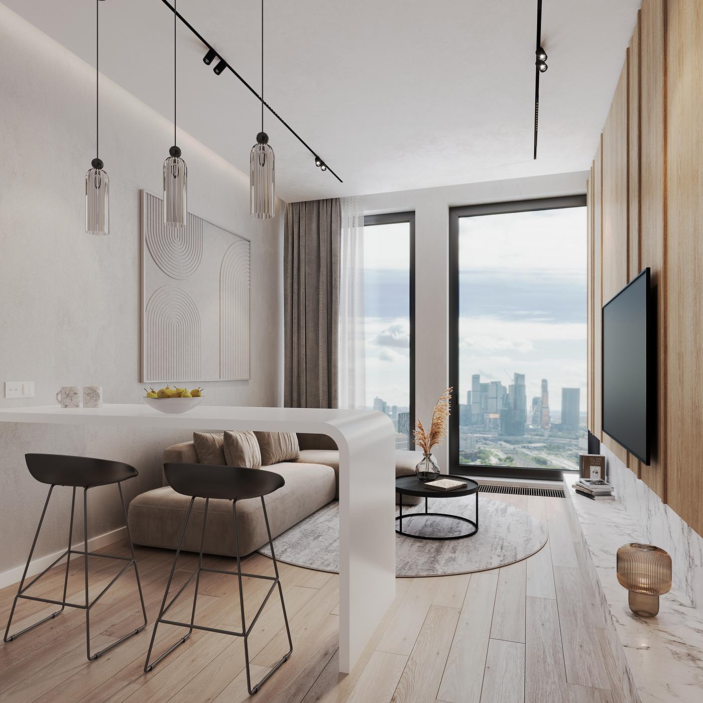 Апартаменты в комплексе бизнес-класса &laquo;Эмоушн&raquo;