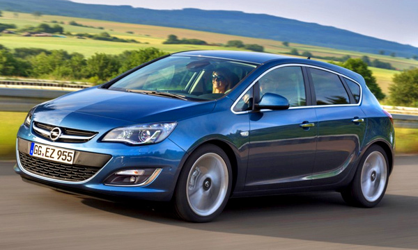 Новая Opel Astra получит трехцилиндровые моторы 