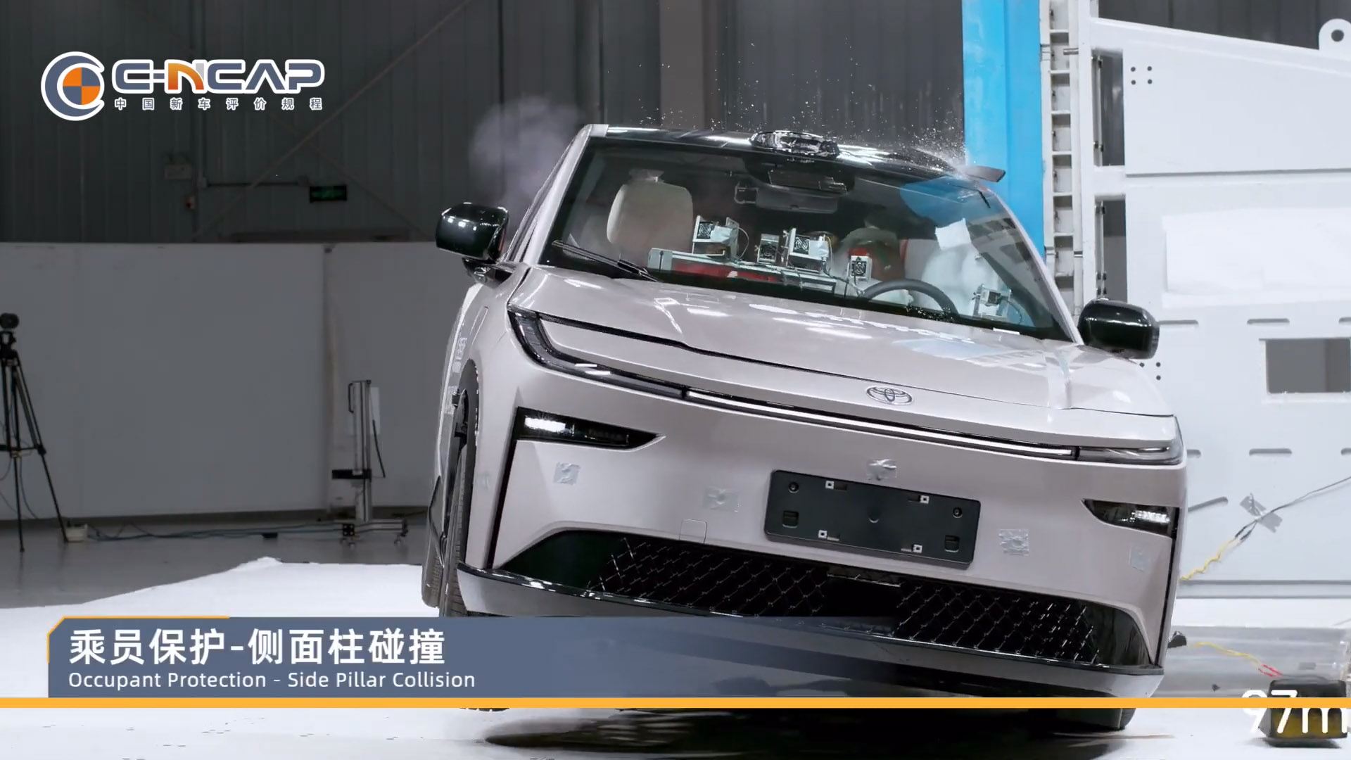 Краш-тест Toyota bZ3X