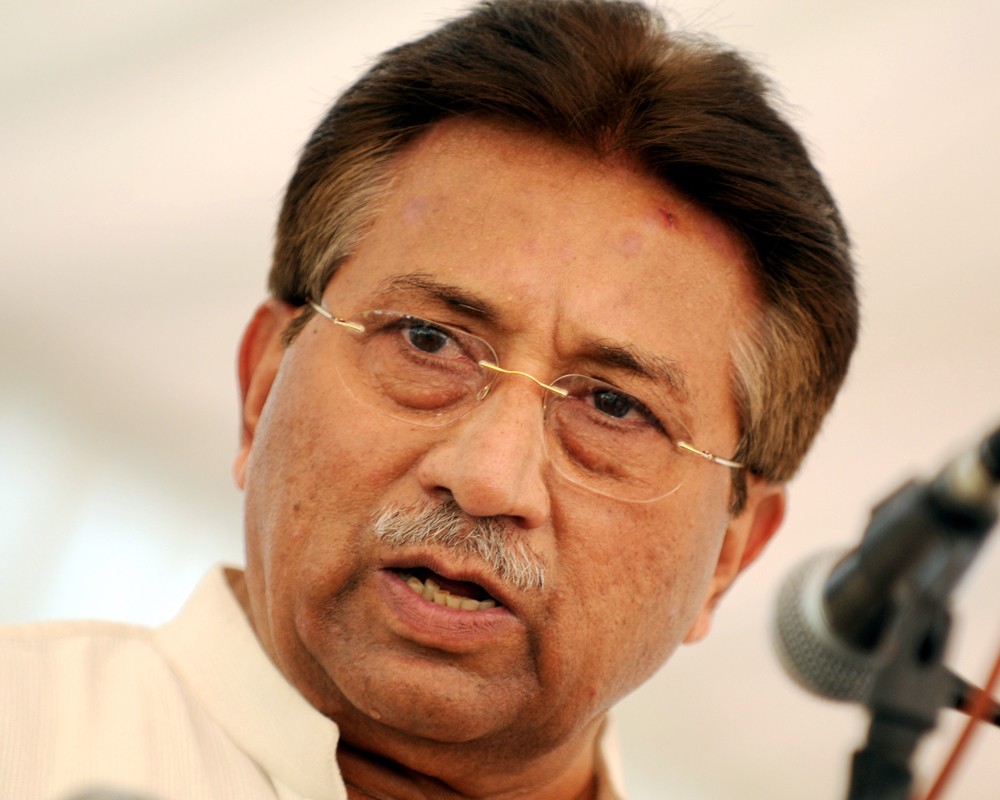 На фото экс-президент Пакистана Первез Мушарраф