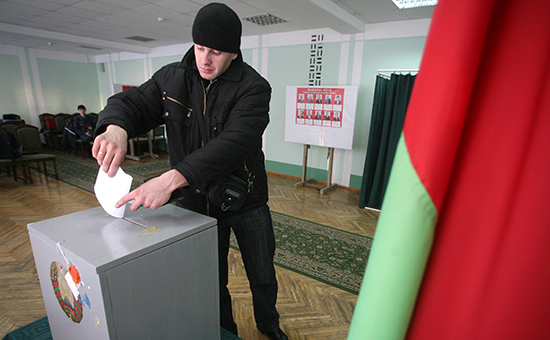 Выборы в Белоруссии


