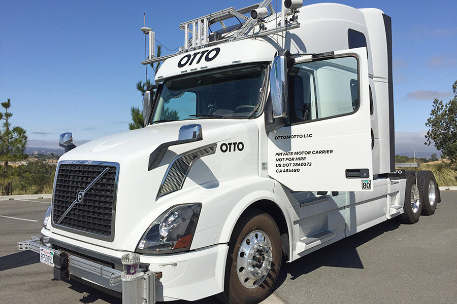 В августе 2016 года компания Uber приобрела стартап Otto, который создали бывшие сотрудники Googlе, работавшие над технологиями беспилотного вождения. Сейчас в Otto разрабатывают системы самоуправления для грузовиков и беспилотных пассажирских машин. В октябре 2016 года беспилотный грузовик компании перевез 45 тыс. банок пива Budweiser, преодолев более 193&nbsp;км по трассе в США, что стало первым коммерческим рейсом автономного грузового автомобильного транспорта.