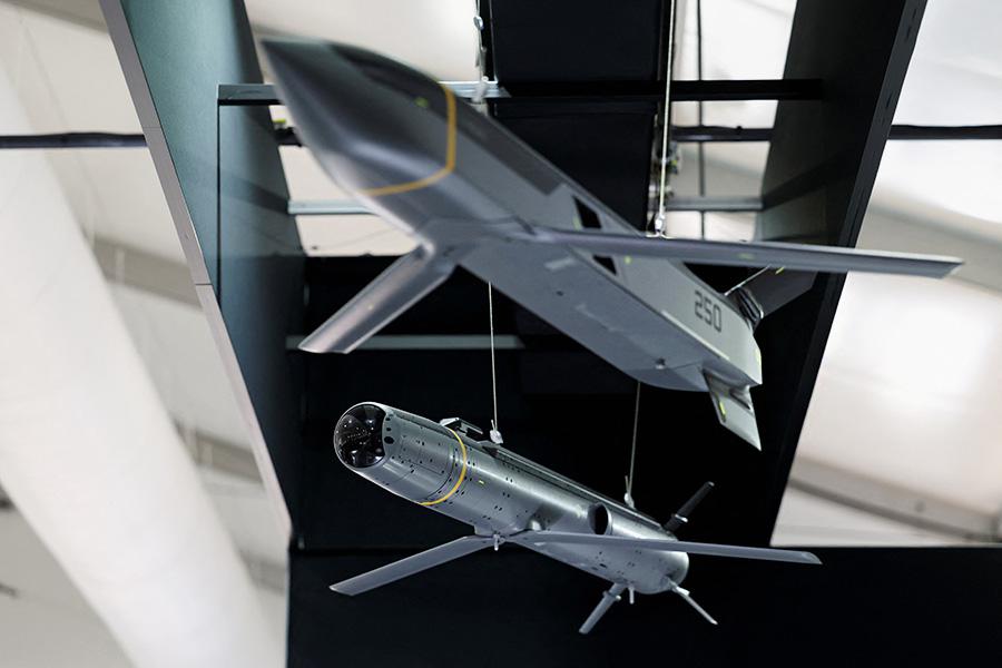 Ракеты Barracuda-100 и Barracuda-250 представлены на Австралийском международном авиашоу в Авалоне, 25 марта 2025 года