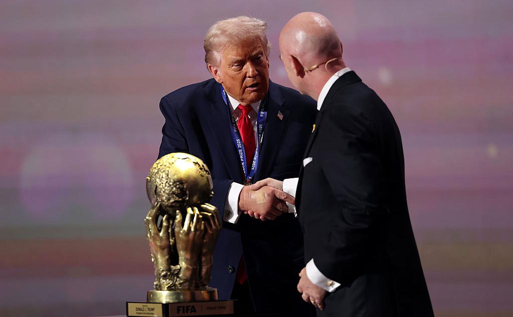 Дональд Трамп и Джанни Инфантино