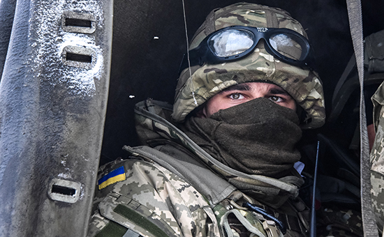 Военнослужащий украинской армии