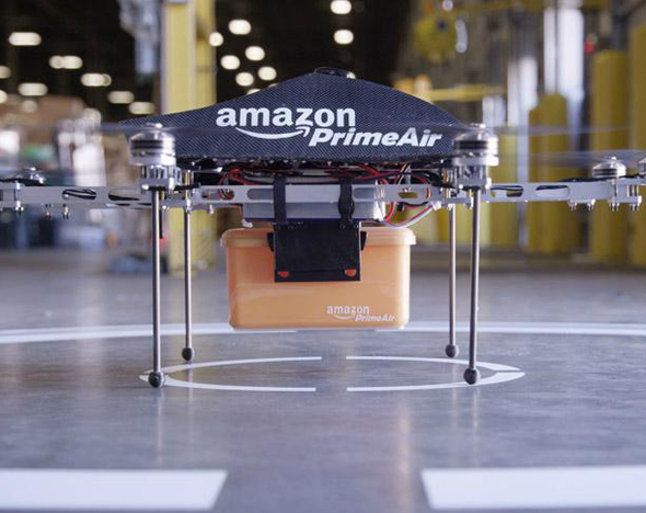 Amazon будет доставлять товары по воздуху в черте города