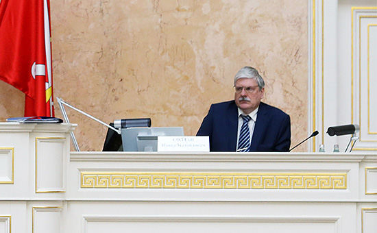 Заместитель председателя Законодательного собрания Санкт-Петербурга Павел Солтан


