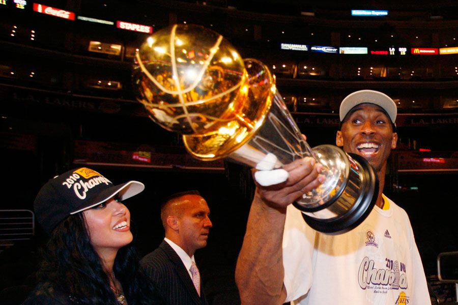 За карьеру в НБА Брайант завоевал пять чемпионских титулов&nbsp;
&nbsp;
