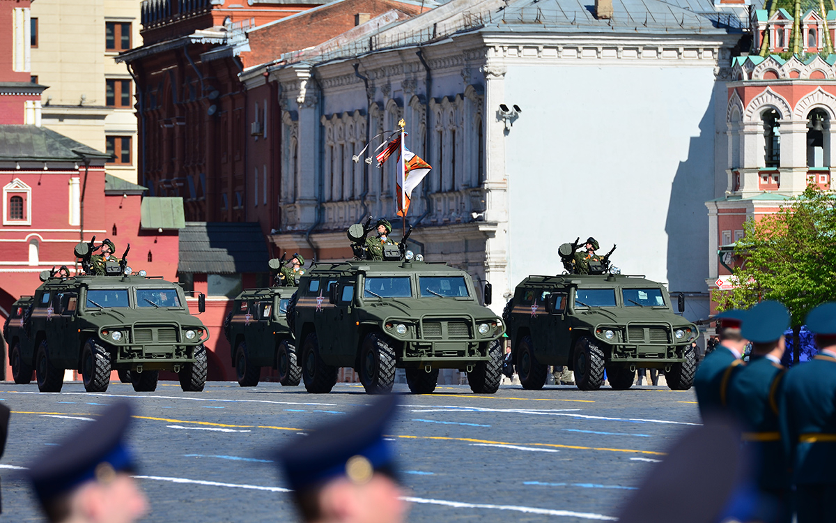 Около 130 единиц техники примут участие в параде Победы 9 мая в Москве