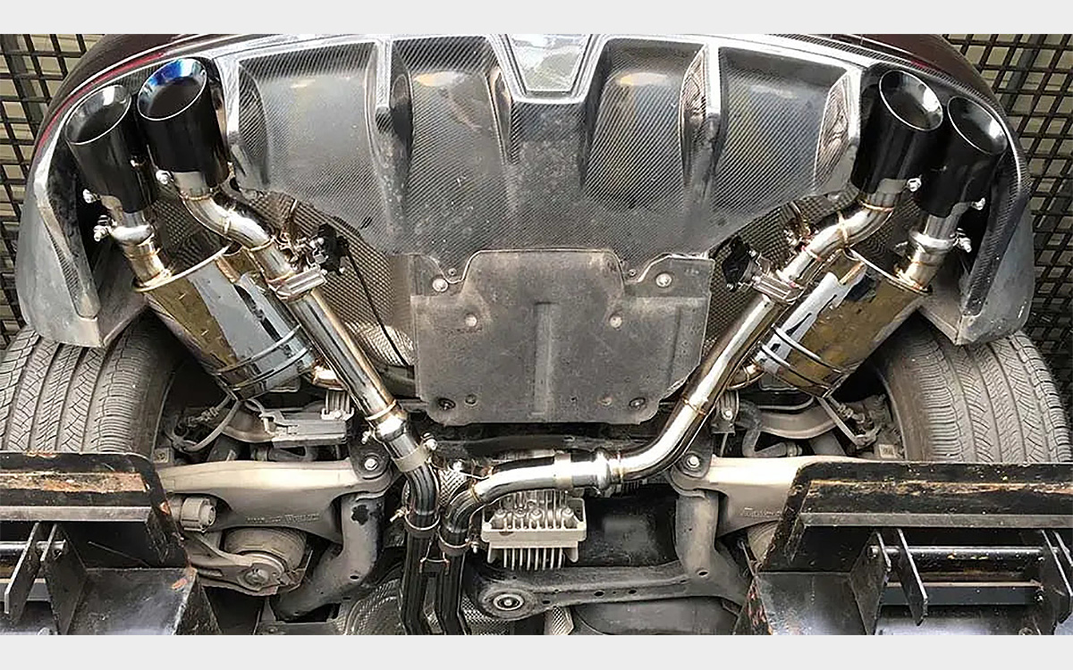 Модифицированный даунпайп может интегрироваться в выхлопную систему и атмосферных двигателей, но эффективность такой операции заметно ниже, чем в случае с турбированными ДВС