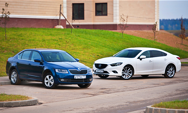 Тест на практичность: Mazda6 против Octavia