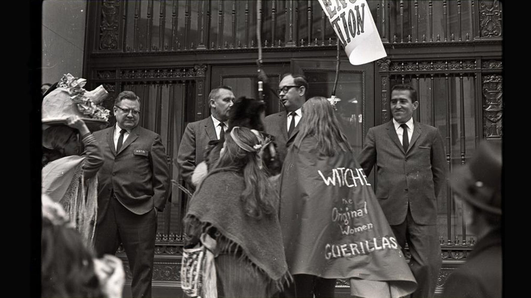 Демонстрация W.I.T.C.H. на Уолл-стрит, 1968 год