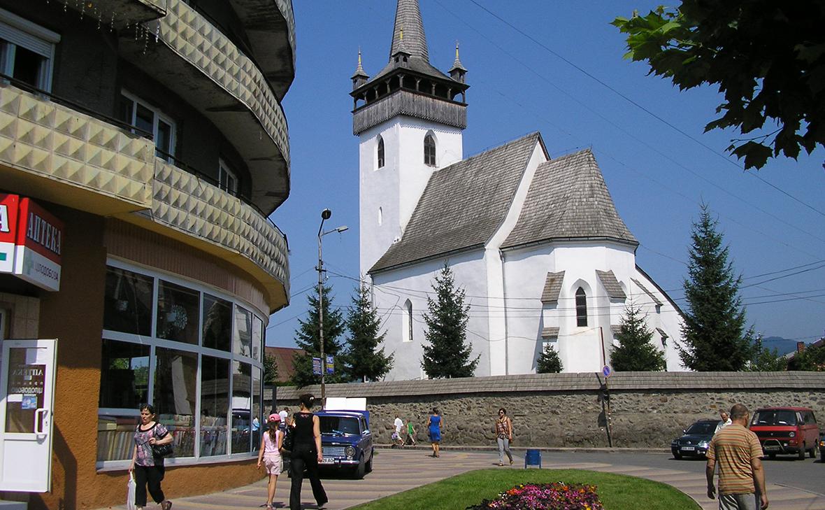 Лютеранский храм св. Елизаветы, Хуст,&nbsp;Закарпатье