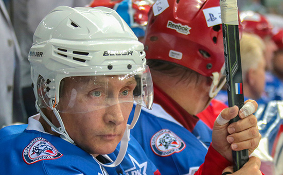 Путин о своей игре в хоккей: «Это нельзя назвать игрой»